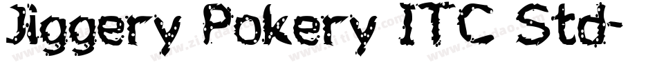 Jiggery Pokery ITC Std字体转换